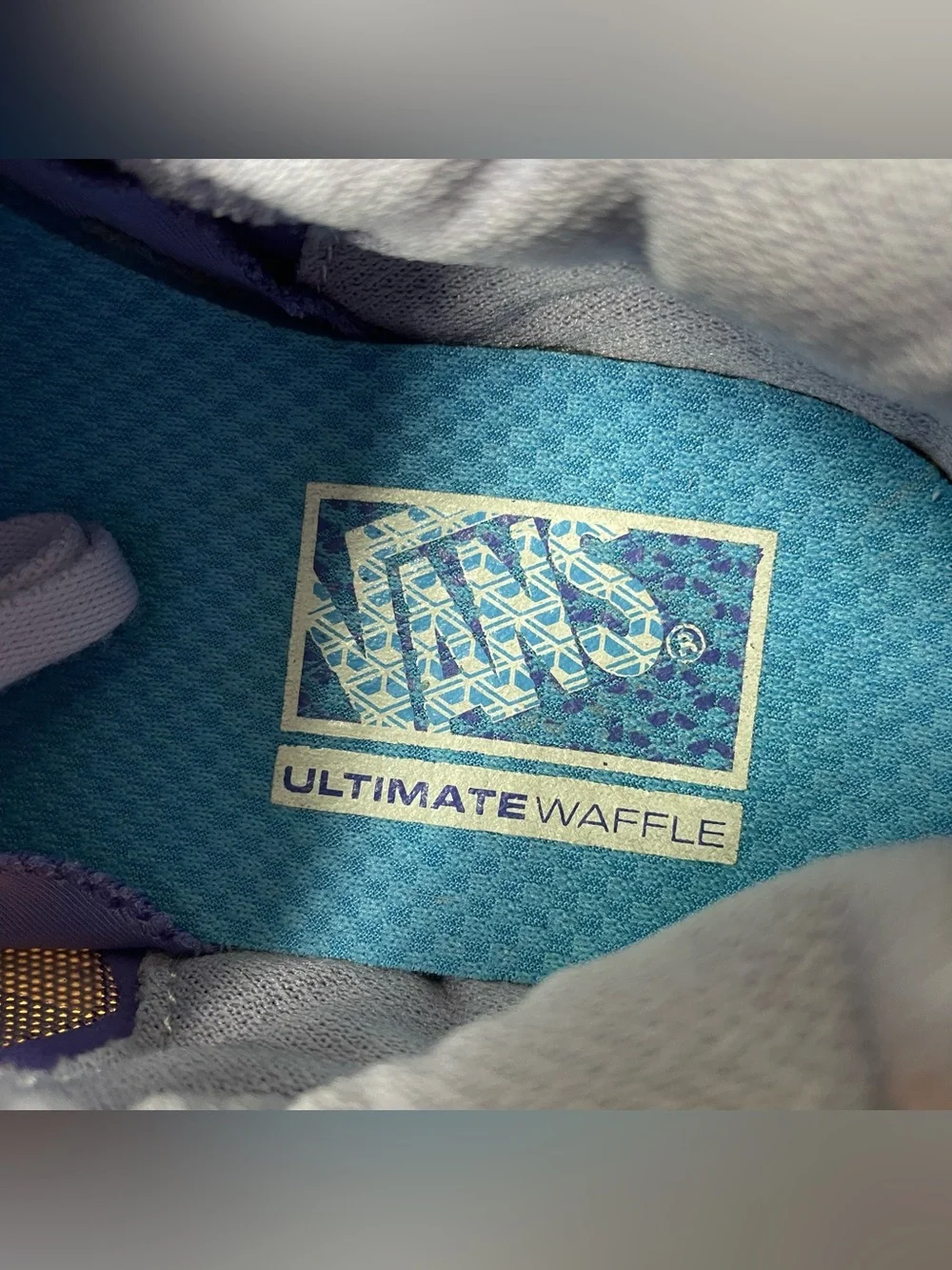 Vans EVDNT UltimateWaffle Mens 7 Womens 8.5 Lavender Purple Skate Shoes Sneakers